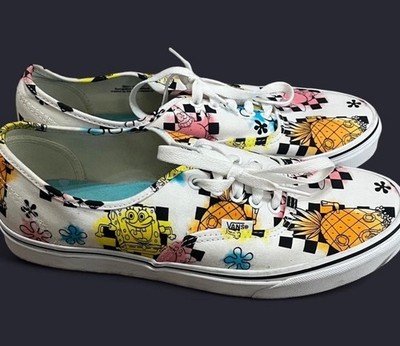 Size 10 Men s - VANS SpongeBob SquarePants x Authentic Aye Aye Captain!