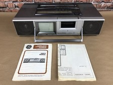 Vintage General Electric GE Model 4CM3326X AM FM Stereo TV AS-IS