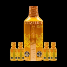 ✅ Vitafer L-Gold-Multivitamin- 500ML + 4 Vitachitos 20 ml ✅