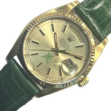 ROLEX Day-Date Oman Military Middle East Model 18038 K18YG #Ok076