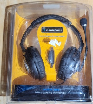 PLANTRONICS Audio 360 Multimedia Headset PC Gaming Wired Mic NEW