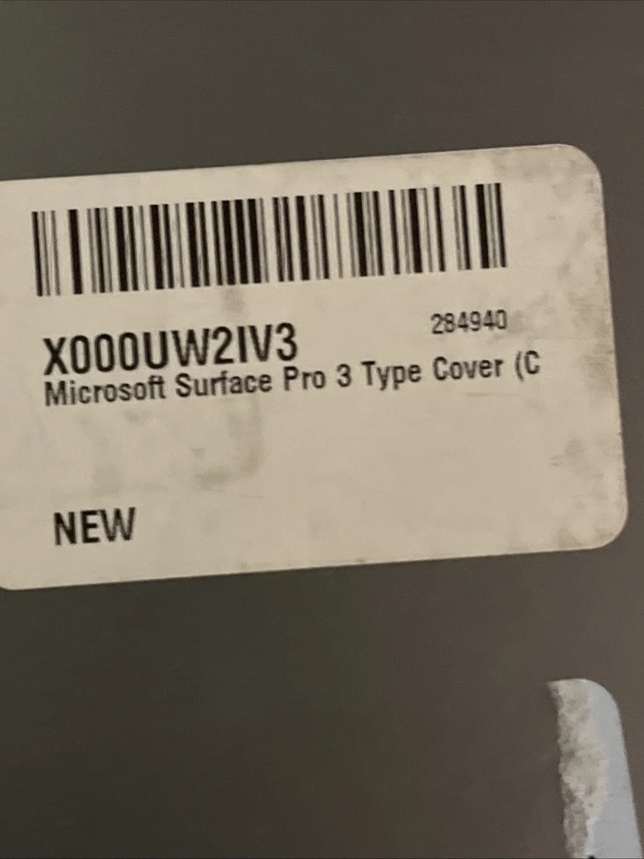 Cubierta tipo 3 para Microsoft RF2-00001 Surface Pro - negra Foto 4 de 4