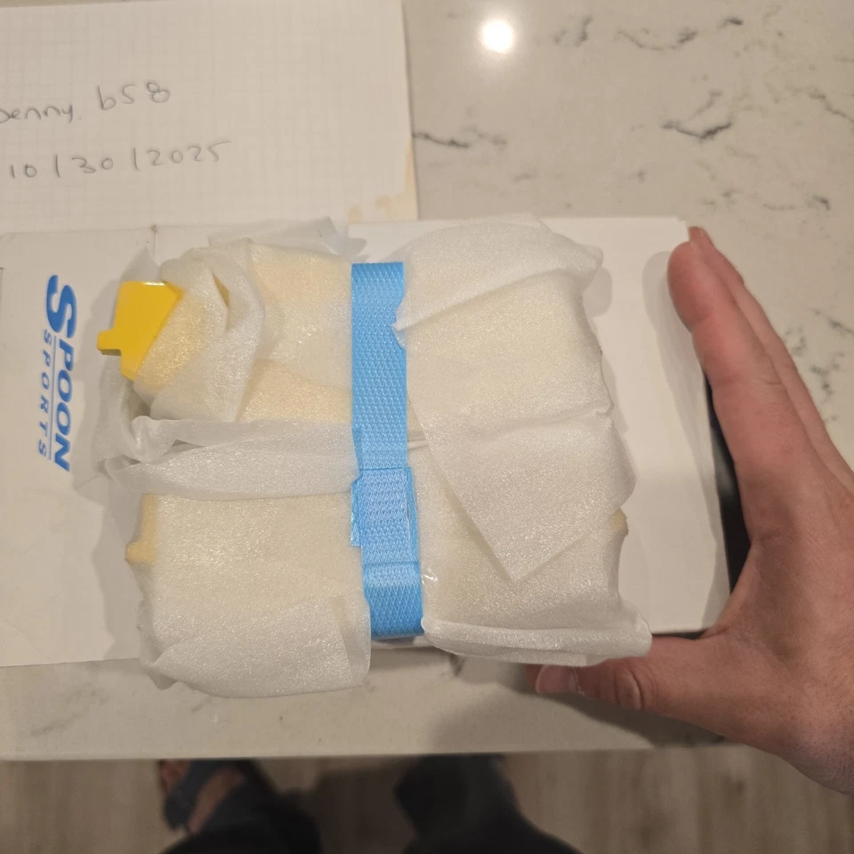 Pastillas de freno delanteras originales Spoon Sports AP1/AP2 para 00-09 Honda S2000 F20 F22 Foto 3 de 4