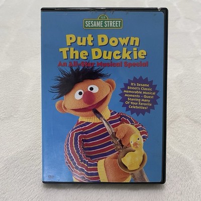 Sesame Street Put Down the Duckie DVD 2003 OOP Musical Special Children's Kids