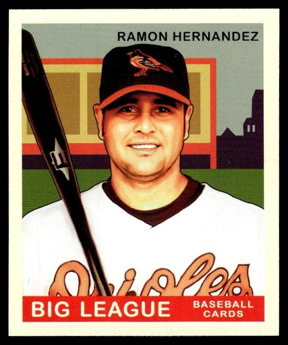 2007 Upper Deck Goudey Mini Red Backs Ramon Hernandez #132 - Picture 1 of 2