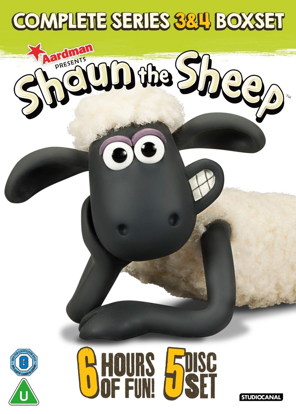 Shaun the Sheep: Complete Series 3 and 4 [U] DVD Box Set