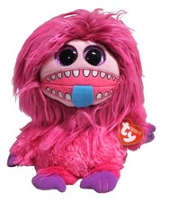 Ty Frizzys- Zeezee the Creature, Medium (9"), Glitter Eyes, MWMT Stuffed Animal