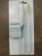  Philips One By Sonicare Battery Toothbrush - Mint Blue (HY1100/03)