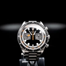 Men’s Tudor Heritage Chronograph 70330N Grey Dial 42mm Watch Box + Papers