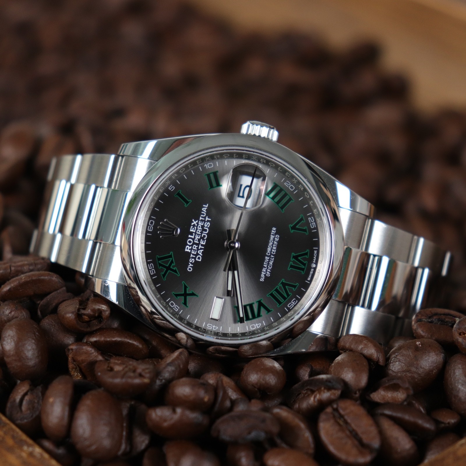 Rolex Datejust 'Wimbledon' | 36mm | 2021 | Box & Papers | Ref. 126200 image 2