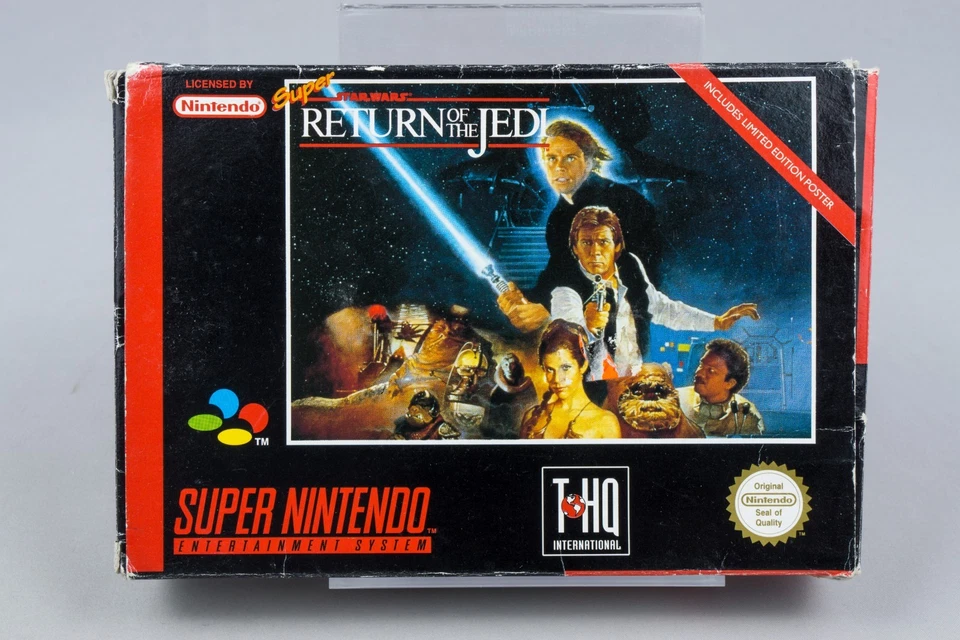 Super Nintendo *Super Star Wars: Return of the Jedi* SNES OVP ARJP-EUR - Bild 3 von 4