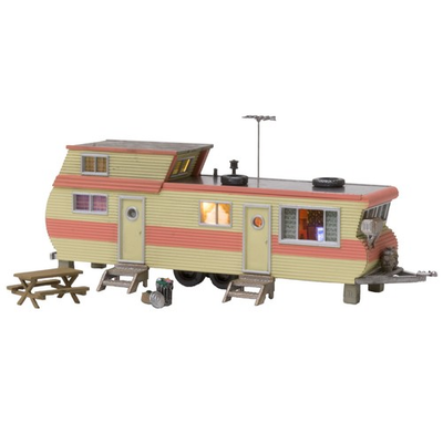#ad #ad Woodland Scenics HO Scale Built Up Building Structure Double Decker Trailer $65.69