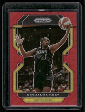 Reshanda Gray 2022-23 Panini Prizm WNBA Ruby Wave Seattle Storm #142