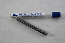 NEW Best Carbide 521-41875 Universal End Mill 3/16 4 Flute TiAlN Coated