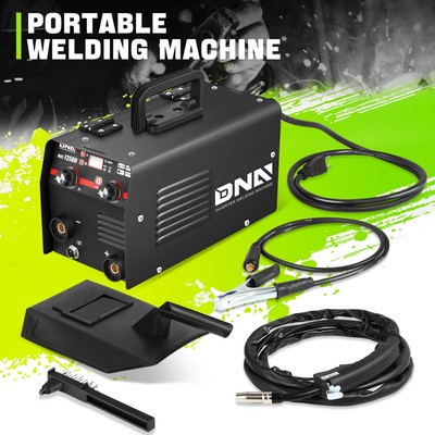 3-IN-1 Lightweight TIG/MMA/MIG-Welder Machine for Various Metal Materials Black