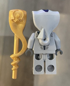 LEGO Ninjago Rattla Minifigure Rise of the Snakes njo033 9456 Retired with Staff