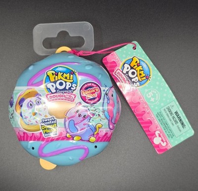 Pikmi Pops Surprise! Dough Mis Sweet Scented Donut Plush New Blue Sealed w/ Tags