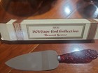 Vintage Avon Ruby Red Cape Cod Dessert Cake Pie Stainless Steel Server Knife — photo 5