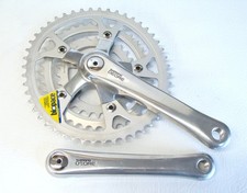 ~ Nice Shimano Deore FC-MT60 MTN/ATB Triple 48/38/28 170mm Biopace Crankset ~