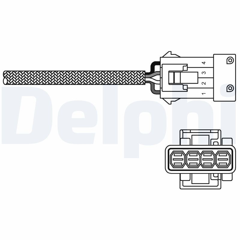 Delphi Es20255-12B1 Lambdasonde | Kompatibel Mit: Citroën Saxo, Peugeot 106 Ii, Porsche 911, 911, 911 Cabriolet, Saab 9-3, 9-3 Cabriolet, 9-5, 9-5 Kombi - Bild 8
