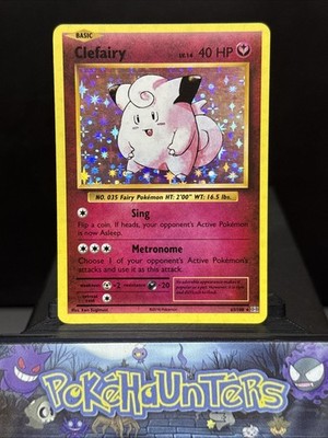 Pokemon Karte Clefairy 63/108 XY Evolutions Set Holo Rare Near Mint