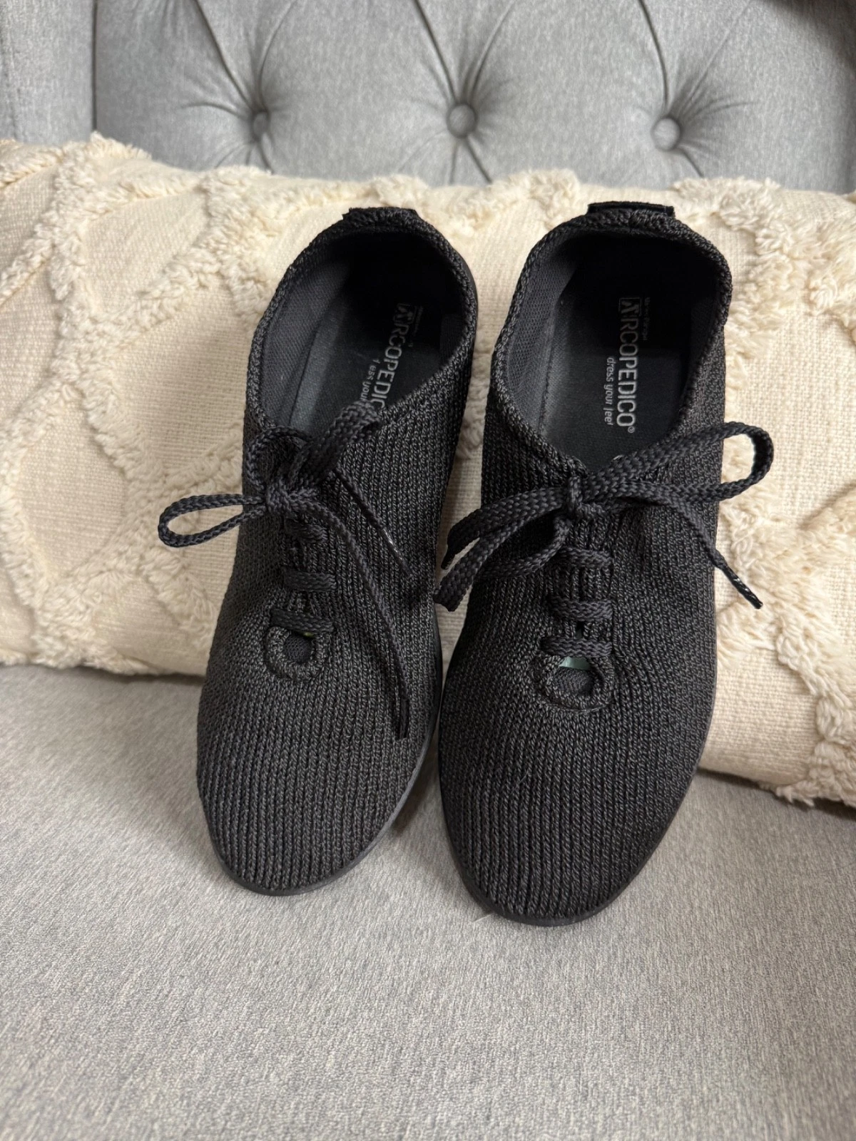 Arcopedico LS Black Knit Comfort Walking Shoes Women’s EU 40 US 8-9 Lightweight
Opens in a new windo