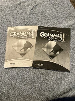 Abeka Grammar & Composition Teacher Key Quiz & test Key *bonus Student Quiz Book