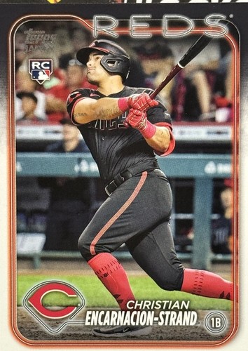 2024 TOPPS CHRISTIAN ENCARNACION-STRAND #219 1B ROOKIE CINCINNATI