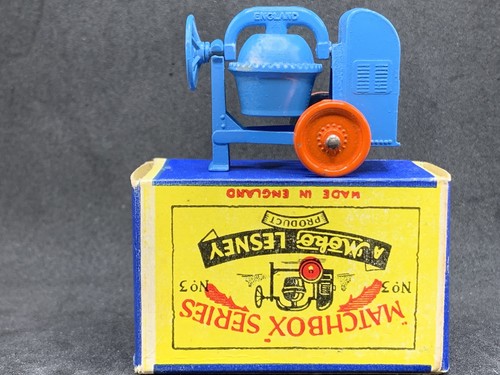 Matchbox Regualr Wheel 3-A1: Cement Mixer (VNMINT) in VNMINT Scipt A Box - Bild 2 von 9