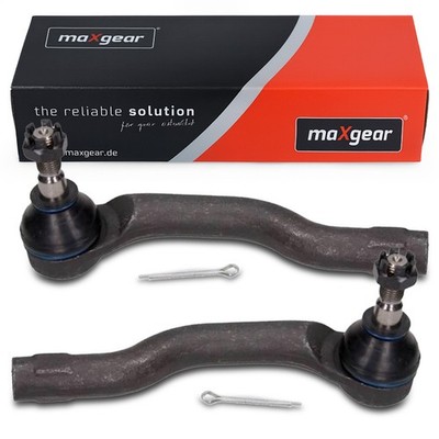 2x MAXGEAR Spurstangenkopf VORNE RECHTS passend für MAZDA 2 DE DH
