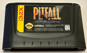 Pitfall Mayan Adventure Sega Genesis 32x Near Complete in Box *No Poster*