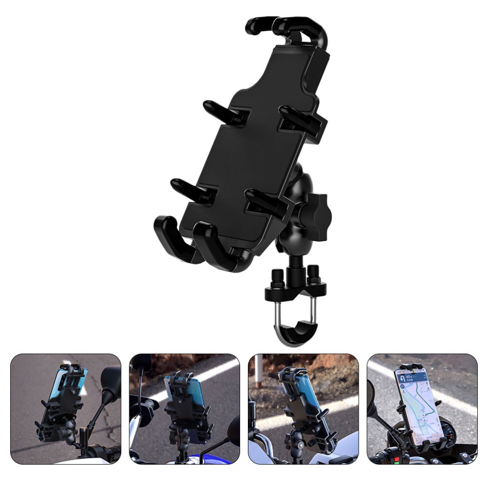 1 Set Motorrad Handyhalterung Geräte Lenker Smartphone Handyhalter Zubehör