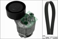 INA 529 0015 10 Keilrippenriemensatz For Nissan Renault