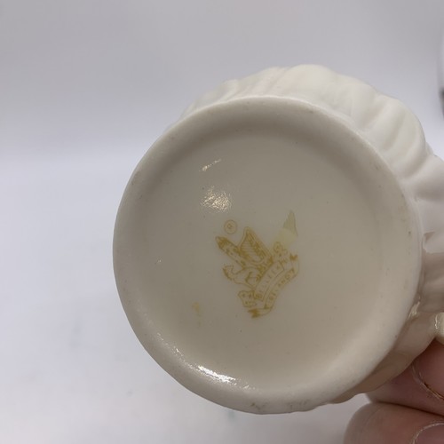 Vintage Belleek Ireland Porcelain 3 1/2 Inch Creamer - Picture 6 of 6