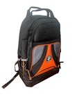 Klein Tools Extra Storage Backpack, Black/Orange/Gray - 39 Pockets,
