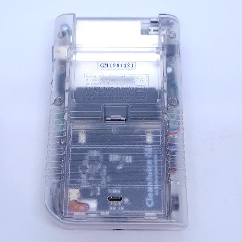 Gameboy DMG Classic ✩ IPS OSD V4 LCD Backlight Display ✩ wiederaufladbar (USB-C) - Picture 3 of 14