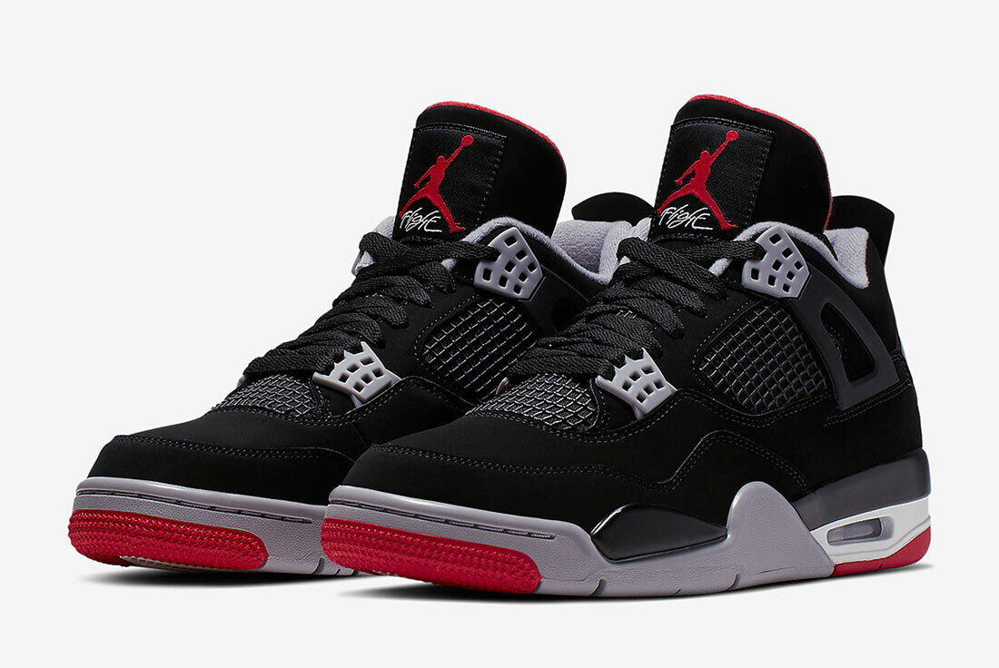 Nike Air Jordan 4 Bred 2019-