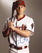 CHRIS OWINGS SIGNED 8X10 PHOTO DIAMONDBACKS COA