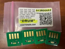 4 DRUM Chip Refill for Xerox 013R00662, 013R0662, 013R662, 13R00662, 13R662