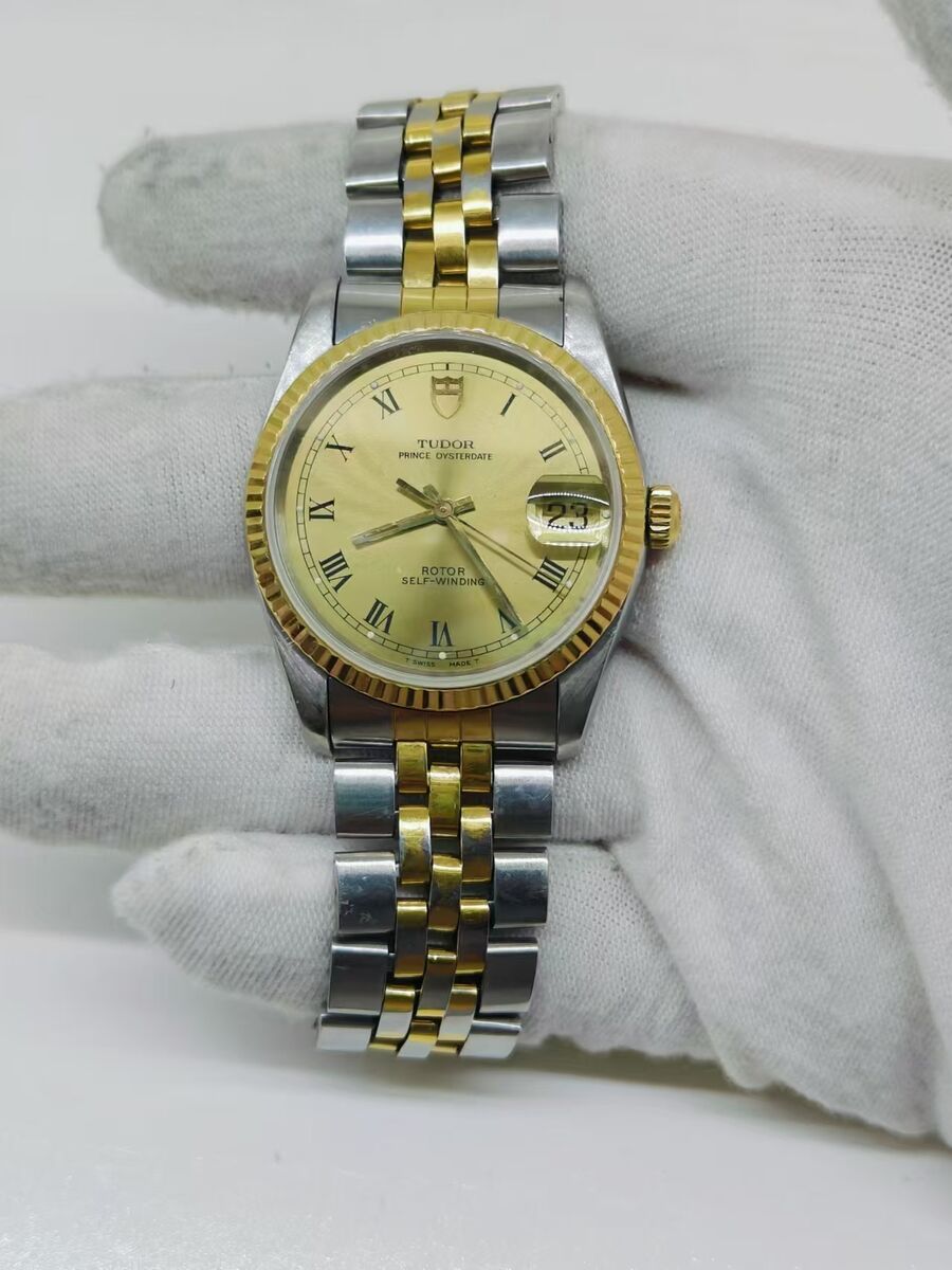 TUDOR PRINCE OYSTERDATE 74033 MEN'S WATCH AUTOMATIC 34MM TUDOR PRINCE OYSTERDATE 74033 MEN'S WATCH AUTOMATIC 34MM