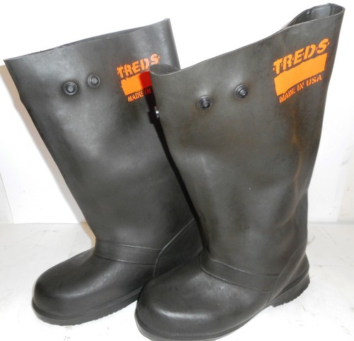 RUBBER BOOTS, SIZE 9, 17\