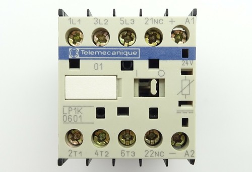 2x Leistungsschütz Telemecanique LP1K0601BD Contactor Schütz 2,2kW 1Ö 1NC 24V DC - Bild 2 von 6