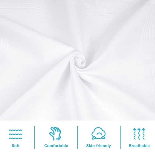 13x Handkerchiefs Cotton Classic Hankies Large Men Hankerchief Hanky Pocket Gift - Picture 10 of 16