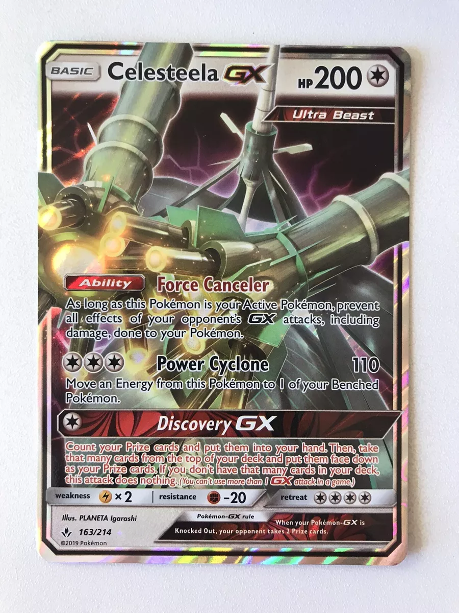 Celesteela GX - 163/214 - Ultra Rare Unbroken Bonds Pok