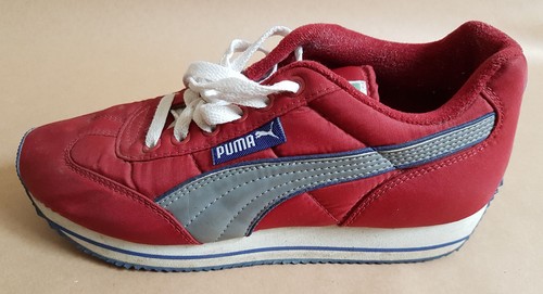 Red Puma Womens Sneakers US Size 7 - Picture 8 of 9