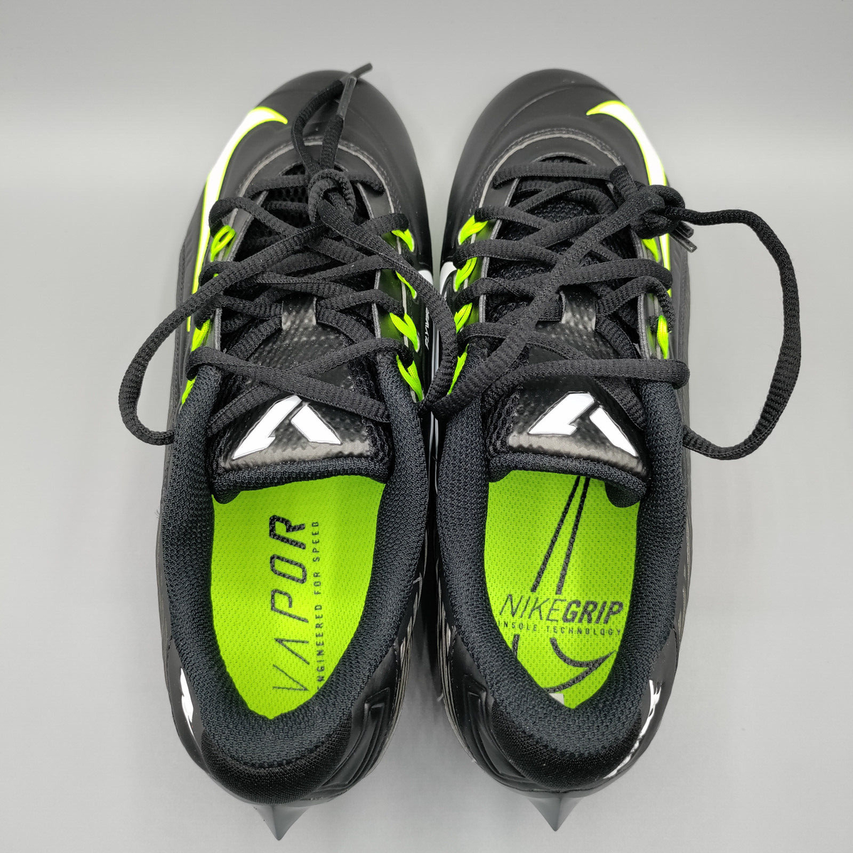 Nike Vapor Edge 360 VC Football Cleats Black Volt DO6294-001 Nike Vapor Edge 360 VC Football Cleats Black Volt DO6294-001