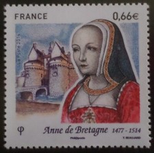 FRANCE 2014 TIMBRE 4834 DUCHESSE ET COMTESSE ANNE DE BRETAGNE neuf** MNH