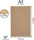 A3 MDF Drawing Board Sketching Smooth Surface Artist 12mm Thick (297mm x 420mm)