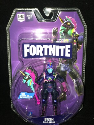 New FORTNITE BASH SOLO MODE 4 Inch Action Figure 
