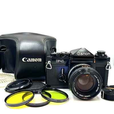 ①Canon F-1 一眼レフカメラ F-1 - キヤノンカメラミュージアム